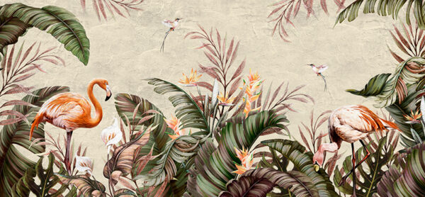 Papier peint Paradis tropical