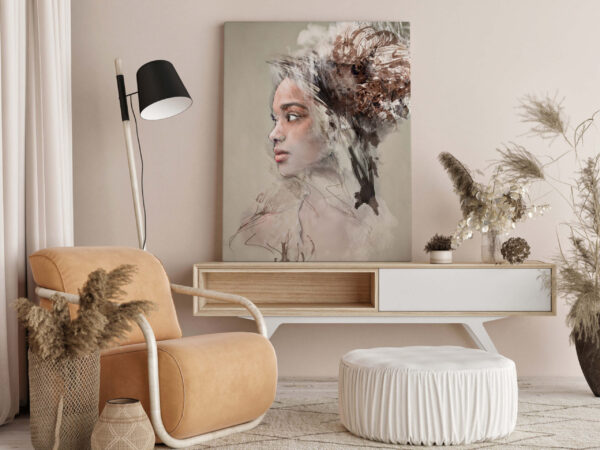 Tableau Portrait d'une Femme – Image 3