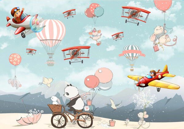 Papier peint Joyeux voyage