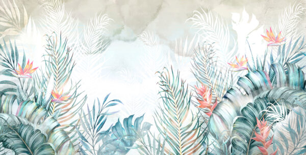 Papier peint Vue tropicale