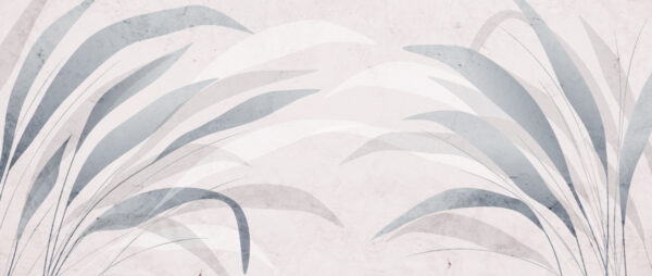 Papier peint Herbes aquarelles