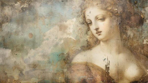 Papier peint Femme de la Renaissance