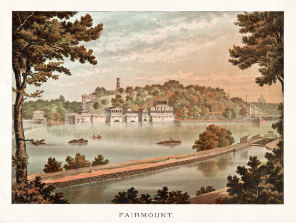 Papier peint Vieille ville de Faimount Philadelphie