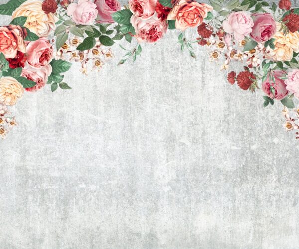 Papier peint Arche fleurie