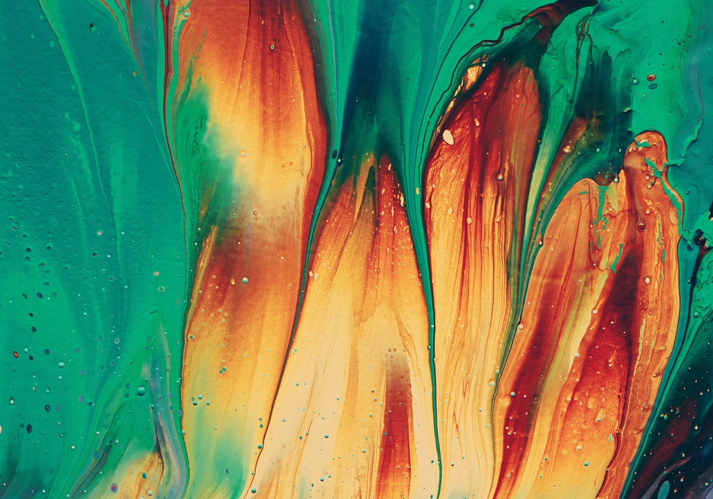 Abstract image mixed color