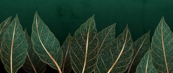 Papier peint Feuille de maille