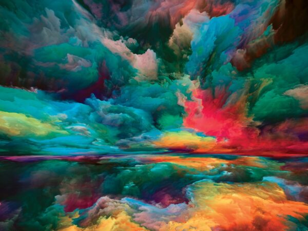 Papier peint Ciel coloré