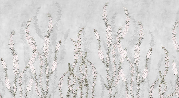 Papier peint Fleurs grimpantes