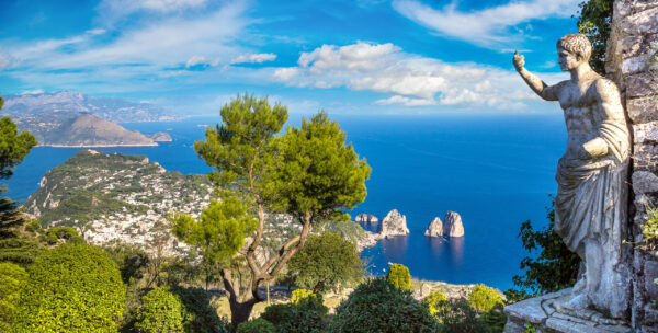 Papier peint L'île de Capri en Italie