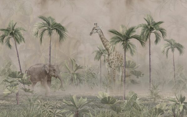Papier peint Grands animaux