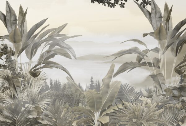 Papier peint Lac Exotique