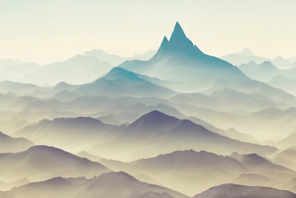 Papier peint La beauté des montagnes