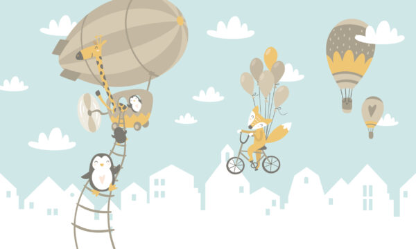 Papier peint Animaux volants