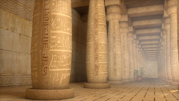 Papier peint Colonnes antiques