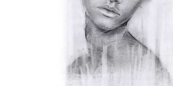 Papier peint Croquis de femme