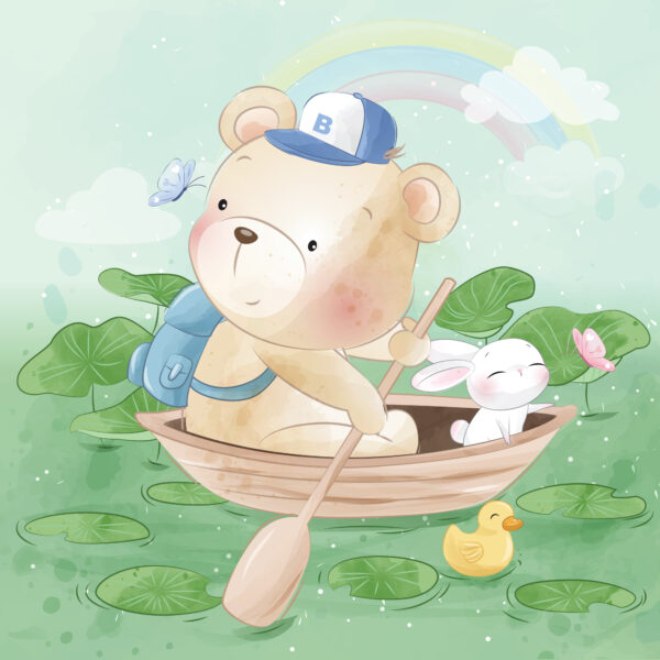 Papier peint Voyage en bateau