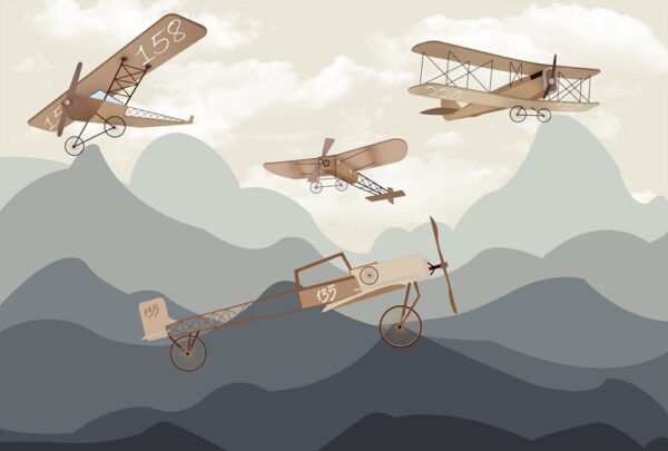 Papier peint Avions