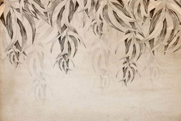Papier peint Feuilles suspendues