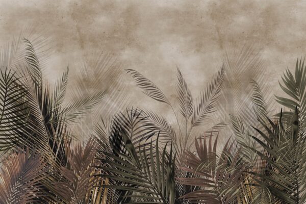 Papier peint Feuilles de palmier
