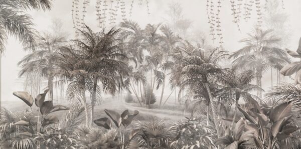 Papier peint Jardin Tropical