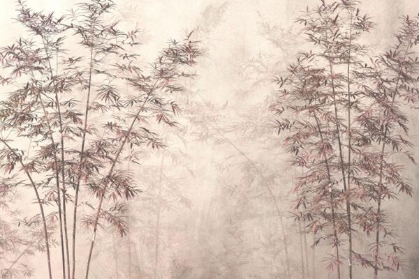 Papier peint Arbres minces