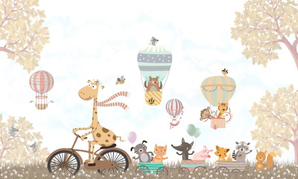 Papier peint Animaux heureux