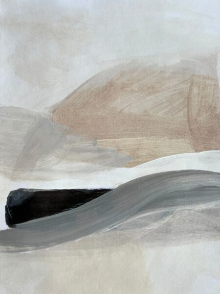 Papier peint Gris abstrait