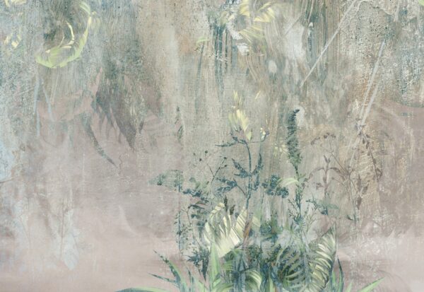 Papier peint Plantes en marron