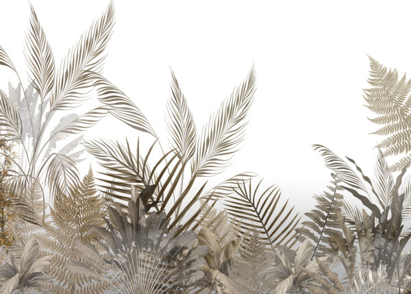 Papier peint Forêt Exotique