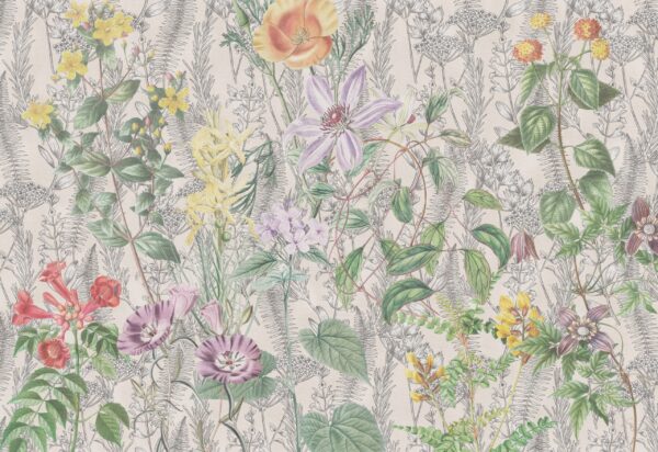 Papier peint Fleurs