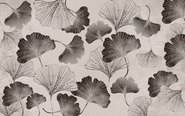 Papier peint Feuilles de ginkgo