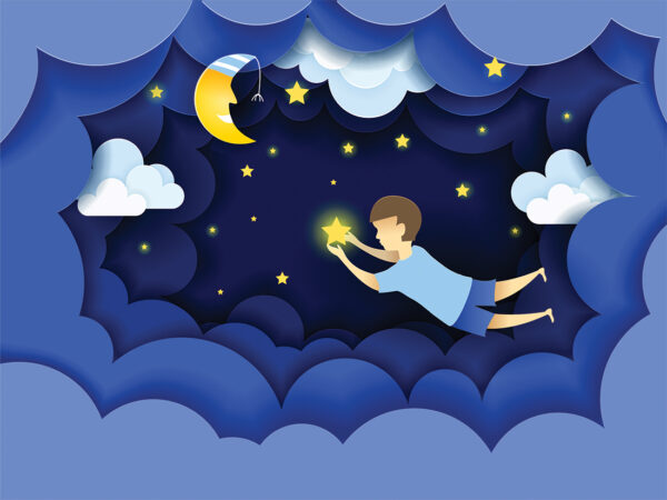 Papier peint Rêve de lune