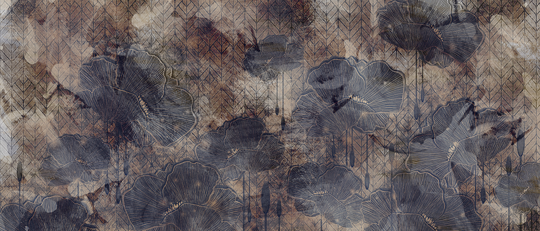 Graphic,Art,Poppies,,3d,Graphic,Drawing,,Photo,Wallpaper,For,A