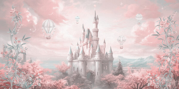 Papier peint Le Château dans les nuages
