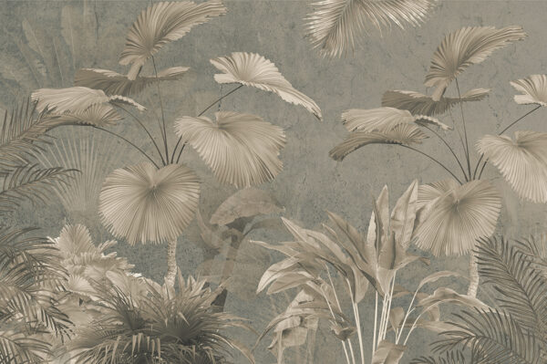 Papier peint Fans exotiques