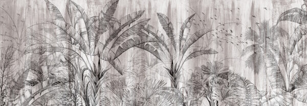 Papier peint Bananiers d'automne