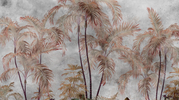 Papier peint Palmiers exotiques