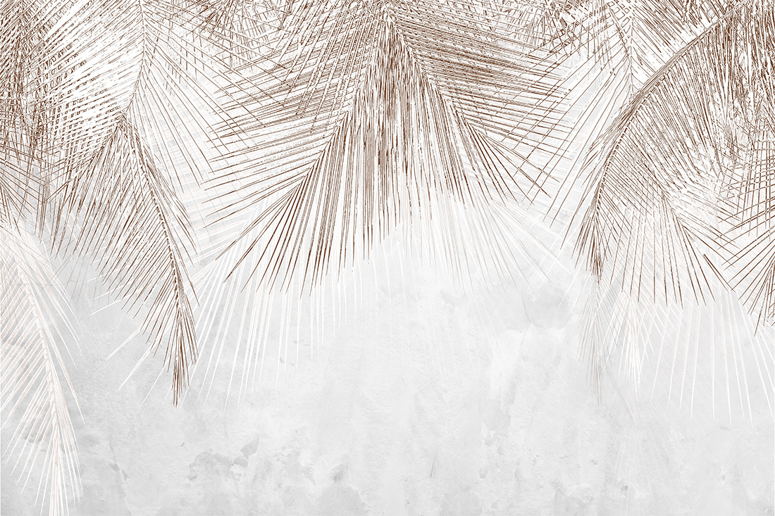 Tropical,Trees,And,Leaves,-,3d,Wallpaper,-,Wallpaper,Mural-