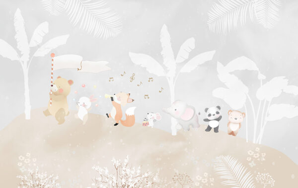 Papier peint Animaux errants