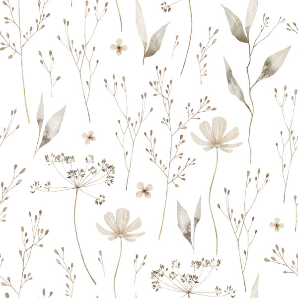 Papier peint Fleurs délicates