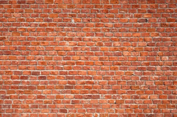 Papier peint Mur de briques rouges