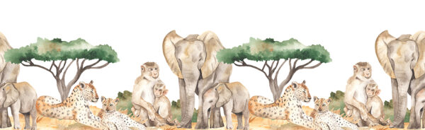 Papier peint Animaux d'Afrique