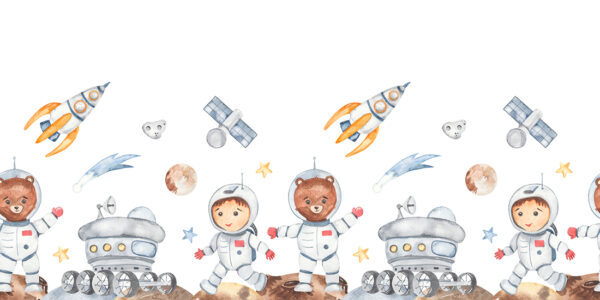 Papier peint Explorateurs de l'espace