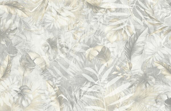 Papier peint Motif de feuille