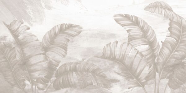 Papier peint Grandes feuilles