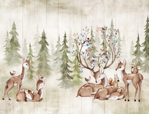 Papier peint Animaux de la forêt – Image 10