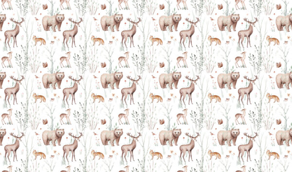 Papier peint Animaux pour enfants