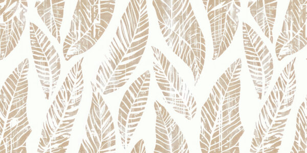 Papier peint Motif de feuille