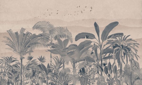 Papier peint Forêt exotique