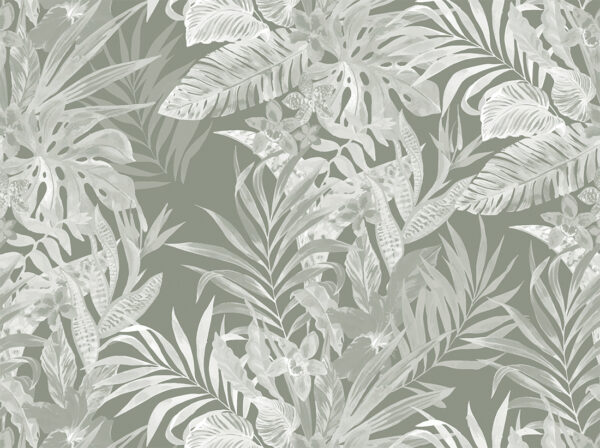 Papier peint Motif de feuille